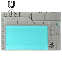Tapis antistatique en silicone personnalisé pour tables, résistant à la chaleur, pour le soudage, la réparation de téléphones portables et d'ordinateurs