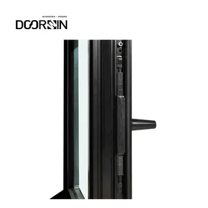 Luxus-Design moderne Klappfenster regenfest energieeffizientes Gitter schmales schmales Rahmen neigungs- und abrichtfenster