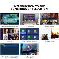 Téléviseur intelligent Android LED ultra-plat de 100 pouces Full HD, fabriqué en Chine, mode jeu, écran géant, économie d'énergie, faible consommation d'énergie