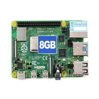 Módulo de Computación Raspberry Pi con 8GB de RAM, Raspberry Pi 4 Modelo B para Proyectos DIY, Ultra Alta Definición 4K, Doble Micro, Redes Más Rápidas y Estables
