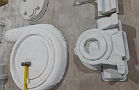Imprimante 3D grand format Rongchi haute précision, équipement d'impression 3D industriel pour la production de modèles en mousse, de voitures, de statues et de moules