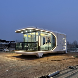 Casas Prefabricadas <span class=keywords><strong>de</strong></span> Lujo <span class=keywords><strong>de</strong></span> 2 Dormitorios Completamente Amuebladas en Oferta, Casas Pequeñas Prefabricadas Modernas y Económicas, Construcción <span class=keywords><strong>de</strong></span> Villas en Contenedores - Product Image 3