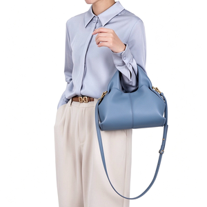 Bolso de Hombro de Cuero Chic para Mujer, Plegable, Impermeable, con Correa Extraíble, Estilo Dumpling Cloud, Nueva Tendencia 2025 - Product Image 6