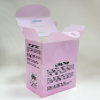 Boîte en plastique personnalisée avec languette en PVC, impression de logo sur mesure, emballage pour gobelets pour bébés, fabrication directe en usine