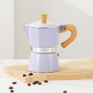 Personnaliser Logo OEM Classique Premium Tube Moka Maker Italiana 1 3 <span class=keywords><strong>6</strong></span> <span class=keywords><strong>Tasses</strong></span> Aluminium Espresso Moka Pot <span class=keywords><strong>Cafetière</strong></span> - Product Image 4