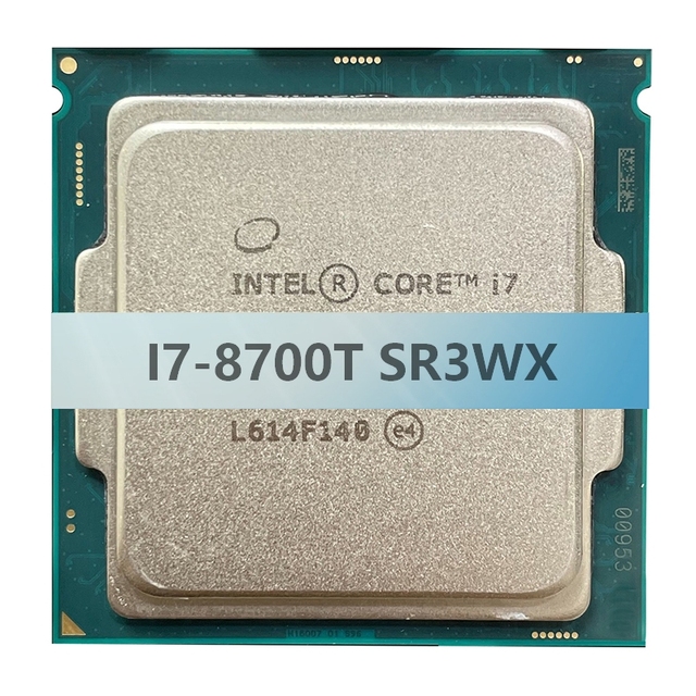 Wholesale for Intel CPU I7-8th Generation 8700K 8700 8700T SR3WX 8700B 2.4GHz Six Core Processor New and Used in Tray Package