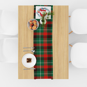 Camino de mesa de Navidad Shopify Dropshipping-Impresión creativa de lino con diseño de muñeco de nieve/Papá Noel para decoración de comedor festivo - Product Image 2