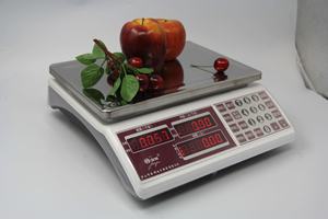 डिजिटल मूल्य पैमाने इलेक्ट्रॉनिक मूल्य गणना स्केल एलसीडी डिजिटल उन्नत वाणिज्यिक खाद्य मांस वजन पैमाने - Product Image 4