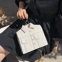 Wholesale Fall 2022 Funny Unique Women Bag Trendy Cute Clothes T-Shirt Jacket Small Purse Handbag For Ladies