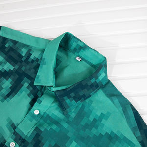 Chemise à manches courtes imprimée Camp Chemise Western Pour Homme Vêtements décontractés pour hommes Chemise à impression numérique <span class=keywords><strong>Aloha</strong></span> de créateur de grande taille - Product Image 3