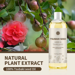 Aceite de Tsubaki Premium para Piel y Cabello - 100% Puro, Natural, Fresco, de Semillas de Camellia Japonica, Prensado en Frío |   OEM 500ML - Product Image 2