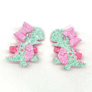 Venta al por Mayor de 2 Piezas de Pinzas para el Cabello con Lentejuelas Brillantes, Pinzas para el Cabello con Hojas Doradas para Fiestas Infantiles - Product Image 2