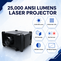 Projecteur laser 3LCD bicolore avec un contraste de 3 000 000:1 pour les projets audiovisuels professionnels