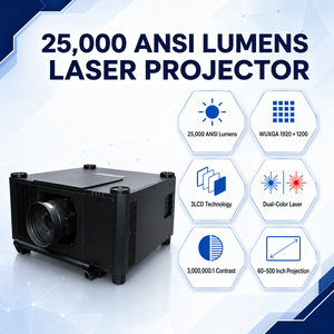 Proiettore Laser Bicolore 3LCD con Contrasto 3.000.000:1 per Progetti AV Professionali - Product Image 1