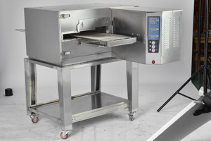 Barbacoa sin humo hogar al aire libre estufa colgante parrilla interior eléctrico convección solo transportador barbacoa horno - Product Image 2