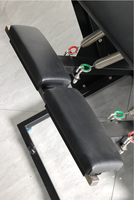 Chaise de Pilates Wunda en métal, résistance à ressort réglable, portable, durable, pour studio de yoga et salle de sport, usage commercial