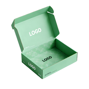 Boîte en carton personnalisée imprimée en couleur pour l'expédition de cosmétiques et de vêtements, boîtes d'expédition en carton ondulé personnalisées avec logo, emballage - Product Image 3