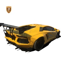 Kits de carrosserie large LB comprenant pare-chocs avant, lèvre avant, jupe latérale, spoiler pour Lamborghini Aventador Lp700