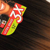 Extensions de cheveux synthétiques tressés EZ Braid Afro à prix de gros d'usine, pré-étirées, double trame, pour femmes