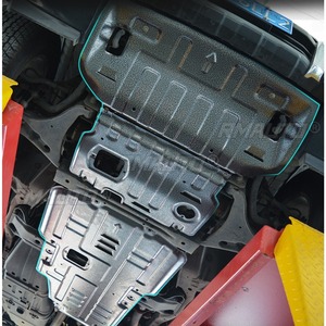 สำหรับ Honda Civic รุ่นที่ 10 และ 11 ปี 2019+ ชุดแต่งกันกระแทกใต้ท้องรถ ป้องกันเครื่องยนต์ อุปกรณ์ตกแต่งรถยนต์ - Product Image 2