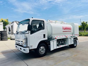 รถบรรทุกน้ำมันคุณภาพสูง 5000L-15000L รถบรรทุกน้ำมันดีเซล Isuzu รถบรรทุกถังน้ำมันสำหรับเติมน้ำมันเครื่องบิน - Product Image 3
