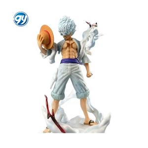 Un pezzo di dio del sole ingranaggio cinque il mio Nika Luffy posa in piedi statua GK figura in scatola Anime modello da collezione giocattolo ornamento - Product Image 5