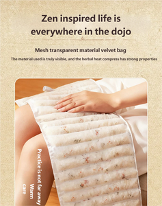 Compresse chaude à base de plantes réutilisable confortable pour soulager les douleurs musculaires, épaule, cou, dos, usage domestique et au bureau - Product Image 6