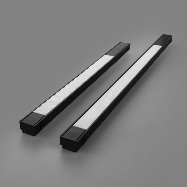 Ultrathin Modern Magnetic Light Track Rail DC24V 48V Magnetic Track Lighting System 2 Wires Magnetic Track