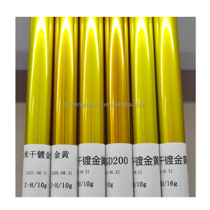 Phổ biến độ bóng cao <span class=keywords><strong>Chrome</strong></span> vàng/vàng màu sơn tĩnh điện bột/bột - Product Image 1