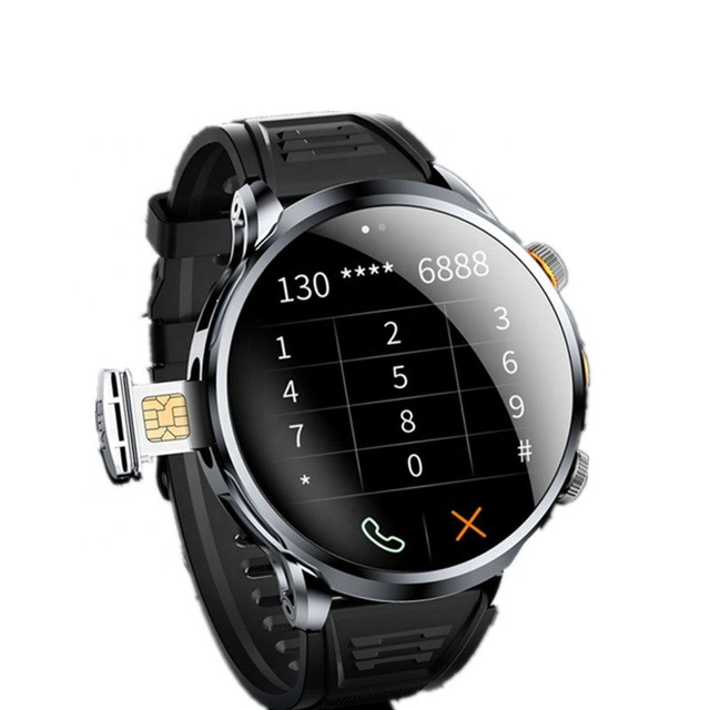 2026 Popular WiFi GPS Android Smart Watch H18 HD 1000mAh Big Screen Waterproof IP67 Heart Rate BT 4G SIM Card Video Call Sport