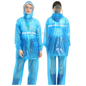 <span class=keywords><strong>Impermeable</strong></span> de PVC Grueso, Traje <span class=keywords><strong>Impermeable</strong></span> de Goma Vulcanizada con Ala Ancha - Product Image 3