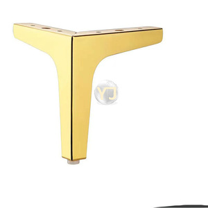 Carbon Steel Cabinet Furniture <b>Legs</b> Gold Heavy Duty Industrial Design <b>For</b> Kitchen Bathroom Cupboard Modern Minimalist - Product Image 5