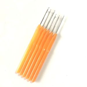 Kit d'extensions de cheveux, Micro boucle, Crochet, aiguilles, outils, 6 couleurs, aiguille à tricoter en plastique, vente en gros - Product Image 5