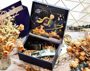 Phim hoạt hình hoạt hình "Rose Prince" cao cấp sinh nhật lễ kỷ niệm Hộp quà tặng thanh lịch khung ảnh cho buổi lễ sử dụng - Product Image 1