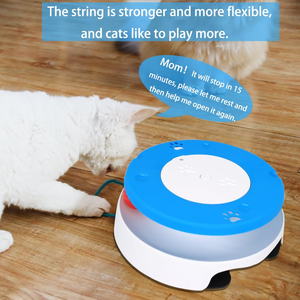 Juguetes Inteligentes para Gatos Fanhappy, Pelota de Plumas Eléctrica con Movimiento Oculto, Juguete Interactivo y de Movimiento Automático para Mascotas, Estilo de Dibujos Animados para Gatos - Product Image 5