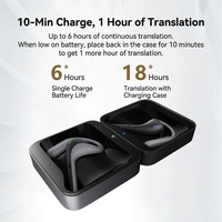 Écouteurs de traduction IA Timekettle W4 Pro – Traducteur intelligent bidirectionnel simultané pour voyages et réunions