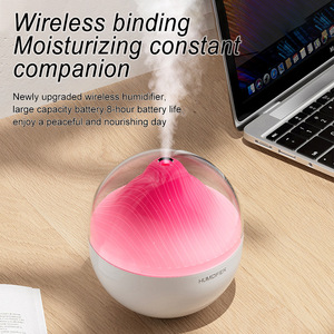 Ultrasonic <b>Humidifier</b> 130mm 5.12in With Night Light For Desk Bedroom Use - Product Image 3