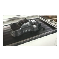 Mini machine de formage sous vide de bureau pour panneau mural en plastique pvc 3d