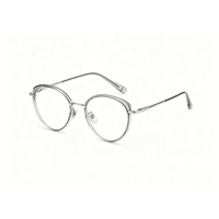 Gafas de Lectura con Lentes Ópticas de Diseño, Montura Personalizada, Gafas con Bloqueo de Luz Azul con Lentes CR39 para Mujer