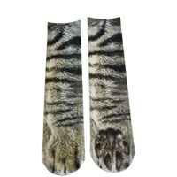 Chaussettes de patte imprimées africaines écologiques de haute qualité Griffe de poulet vierge de sublimation pour la fête