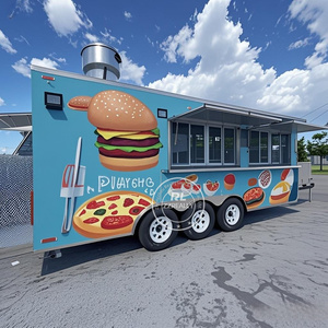 2025 restaurante móvil helado carrito de café camión de comida pequeño camión de comida rápido remolque de comida totalmente equipado cocina móvil comida <span class=keywords><strong>Tru</strong></span> - Product Image 4