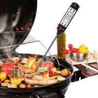 Termometer Makanan Digital Lonnmeter TP101 Bacaan Instan Tahan Air Bahan Stainless Steel Food Grade OEM Dapat Disesuaikan