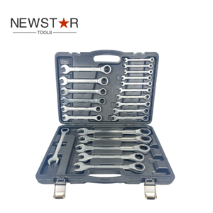 Premium CRV Combination <strong>Ratchet</strong> Wrench <strong>Set</strong> Chrome Finish DIY Socket Wrench <strong>Spanners</strong> for Industrial Repair &amp; Customizable OEM - Product Image 4