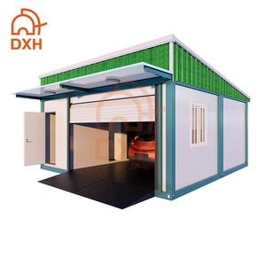 Fournisseur de la Chine Daxing Usine Panneau Isolé Personnalisé Port de Voiture Maison Conteneur Préfabriquée Double Garage Prix - Product Image 3