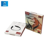 Zhsb-093 Bt Écouteurs sans fil de type tour de cou et intra-auriculaires, boîte d'emballage en papier couché recyclable, 1000 pièces, 5-7 jours