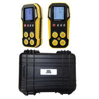 Analyseur de gaz portable pour mines de charbon, moniteur multi-gaz 4-en-1, haute précision, alarme sonore, lumineuse et vibratoire, fonctionnement continu