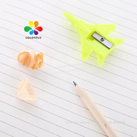 Fournitures de bureau et scolaires, papeterie de fantaisie mignon, en plastique, taille-crayon en bois Standard pour étudiants