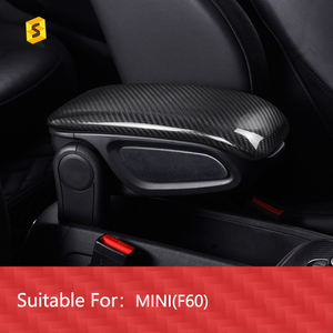 <span class=keywords><strong>Shasha</strong></span> carbone véritable Fiber de carbone voiture intérieur accessoires fabricant direct accoudoir boîte pour MINI F60 voiture décoration intérieurs - Product Image 6