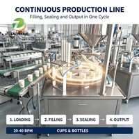 Machine de scellage automatique haut de gamme pour canettes en aluminium, sauces, miel et emballages en papier