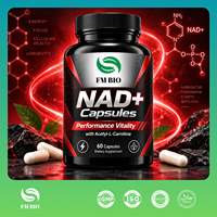 Fabricant de capsules NAD OEM, formule nutritionnelle cellulaire premium avec CoQ10, capsules NAD